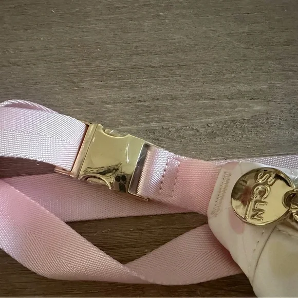 Stoney Clover Lane Pastel Hearts Fanny Pack with Pearl Mickey - Picture 2 of 2